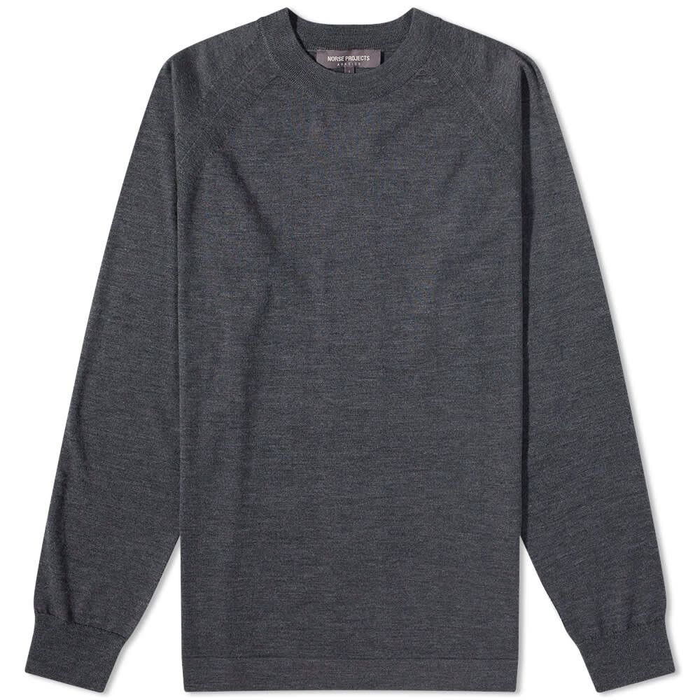 

Джемпер Norse Projects Tech Merino Crew Knit, Серый