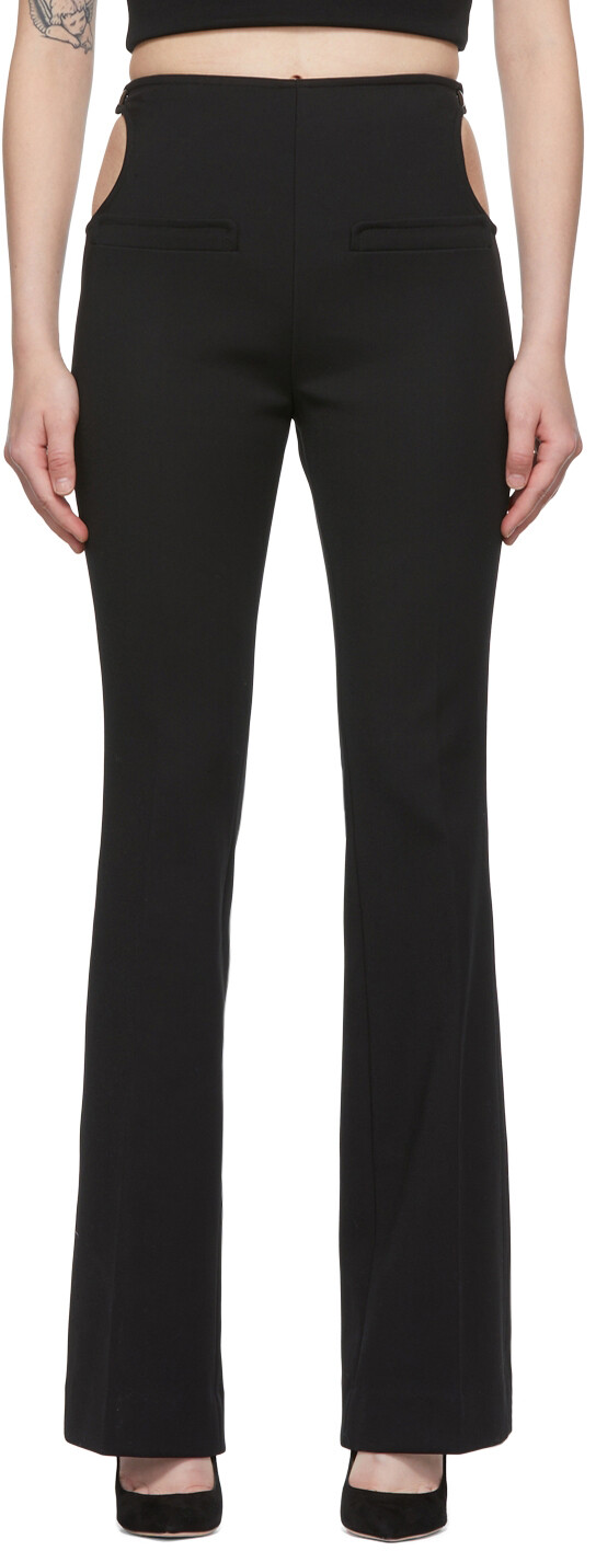 

Черные нейлоновые брюки Courrèges