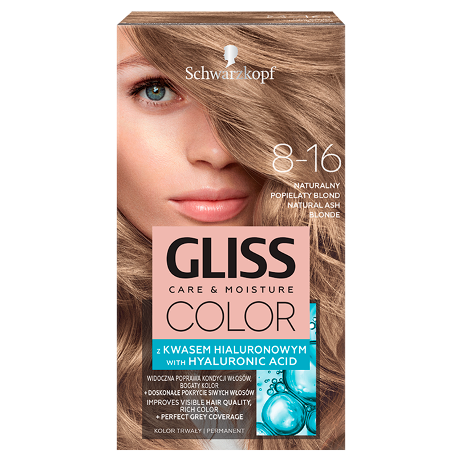 Gliss Color краска для волос 8-16 натуральный пепельный блонд, 1 упаковка –  заказать по доступной цене из-за рубежа в «CDEK.Shopping»