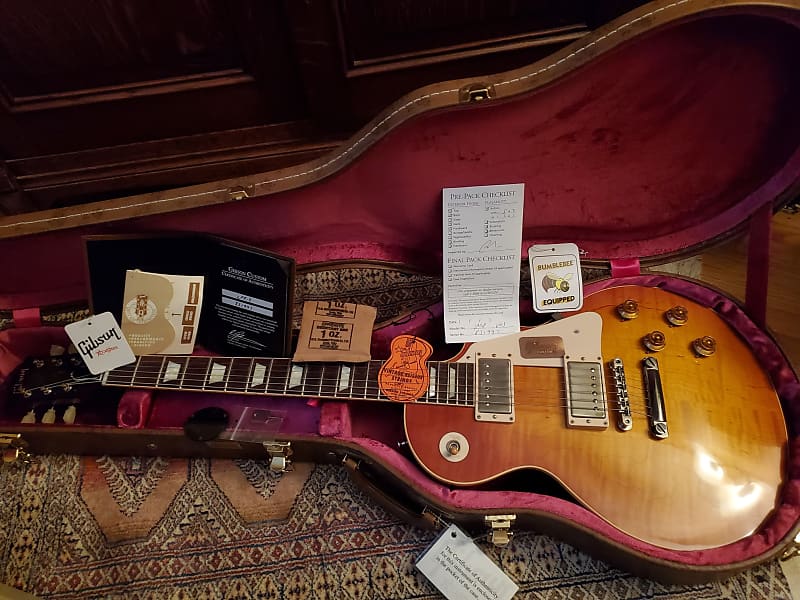 

Gibson Les Paul R8 1958 Historic 2015 - Ice Tea Burst Les Paul R8 1958 Historic