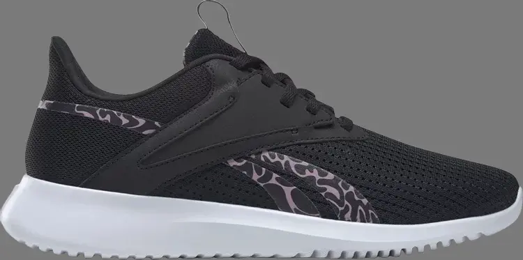 

Кроссовки wmns fluxlite 'black infused lilac' Reebok, черный, Черный;серый