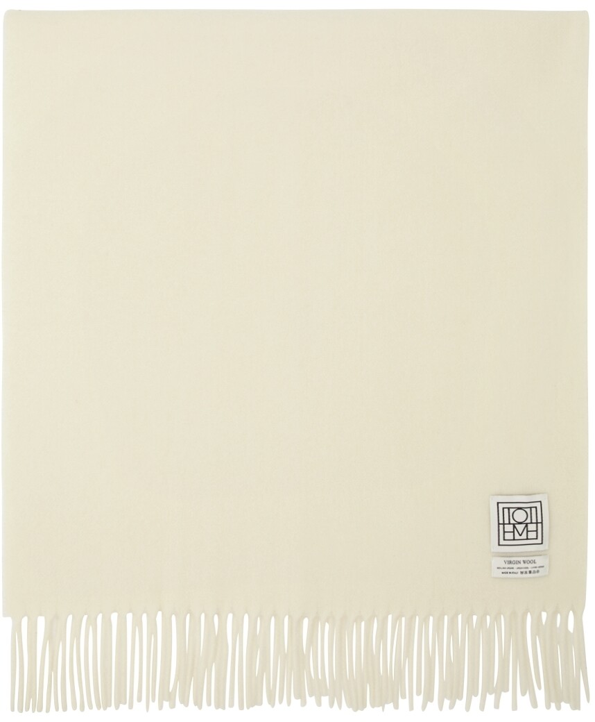 

Классический шарф из натуральной шерсти Off-White Totême