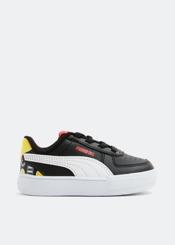

Кроссовки для малышей Puma x Smileyworld Caven, черно-белый