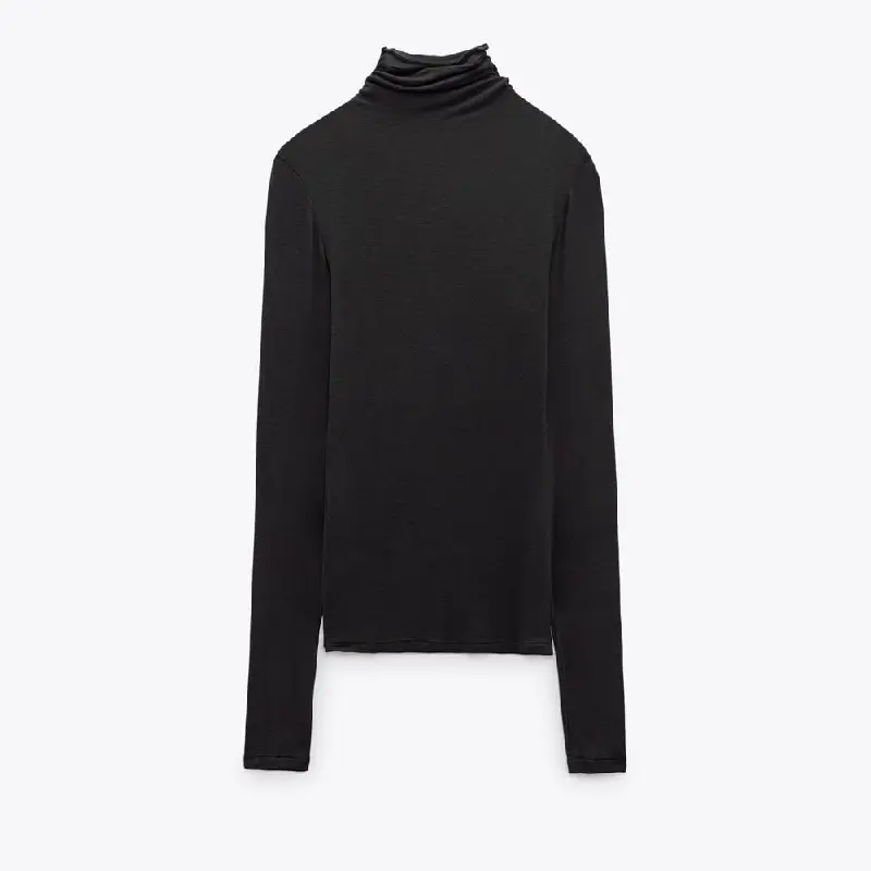 Водолазка Zara Delicate Soft, темно-серый