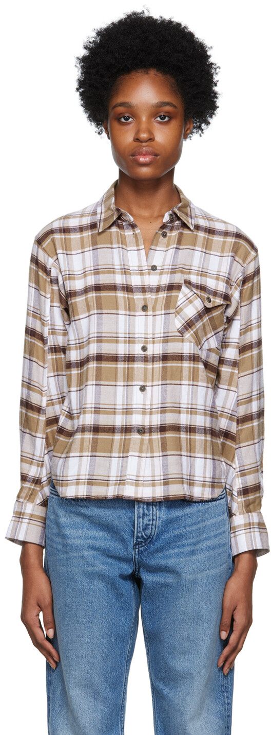 

Коричневая рубашка Джона rag & bone