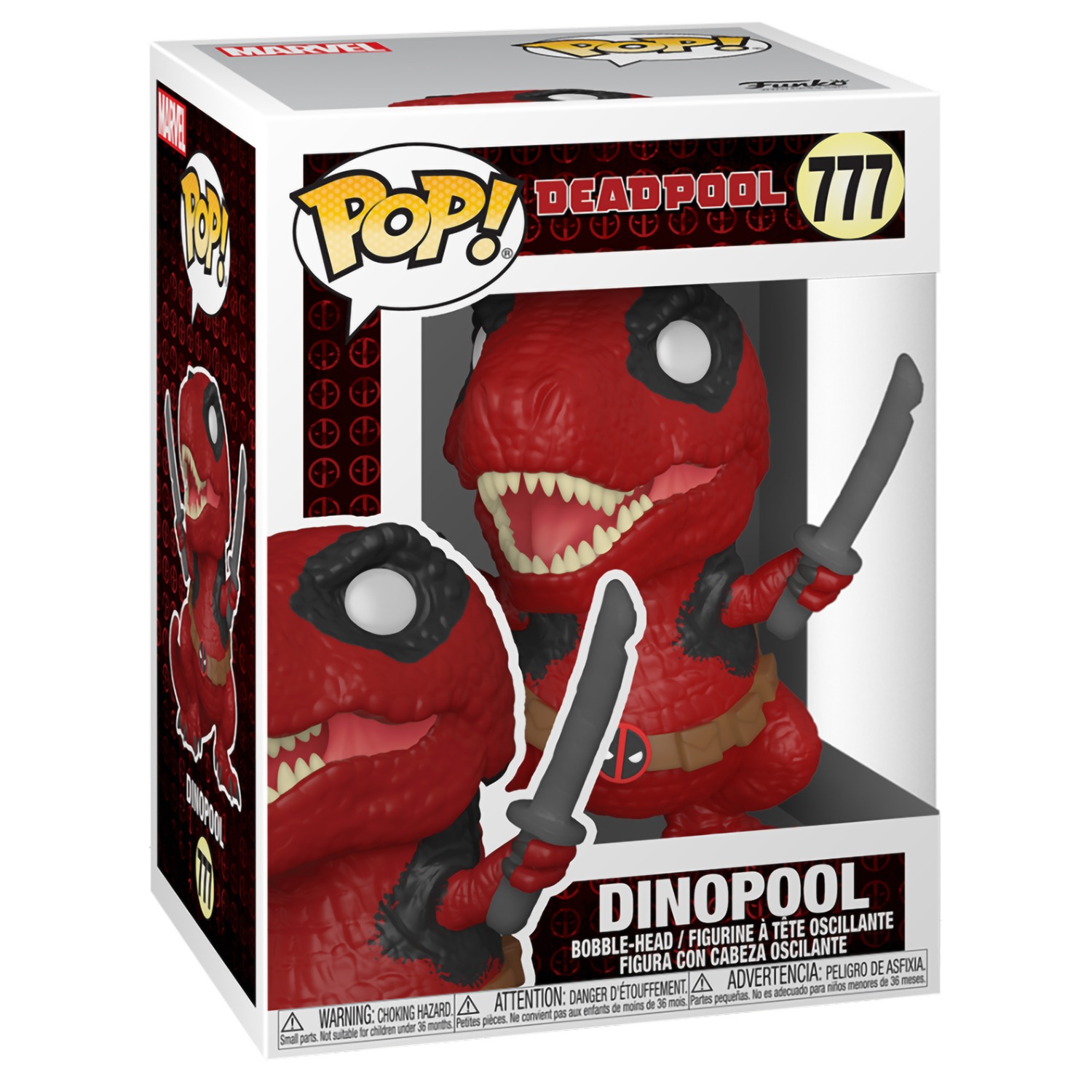 Фигурка Funko Pop! Marvel: Deadpool 30th - Dinopool фигурка funko pop deadpool 30th dinopool