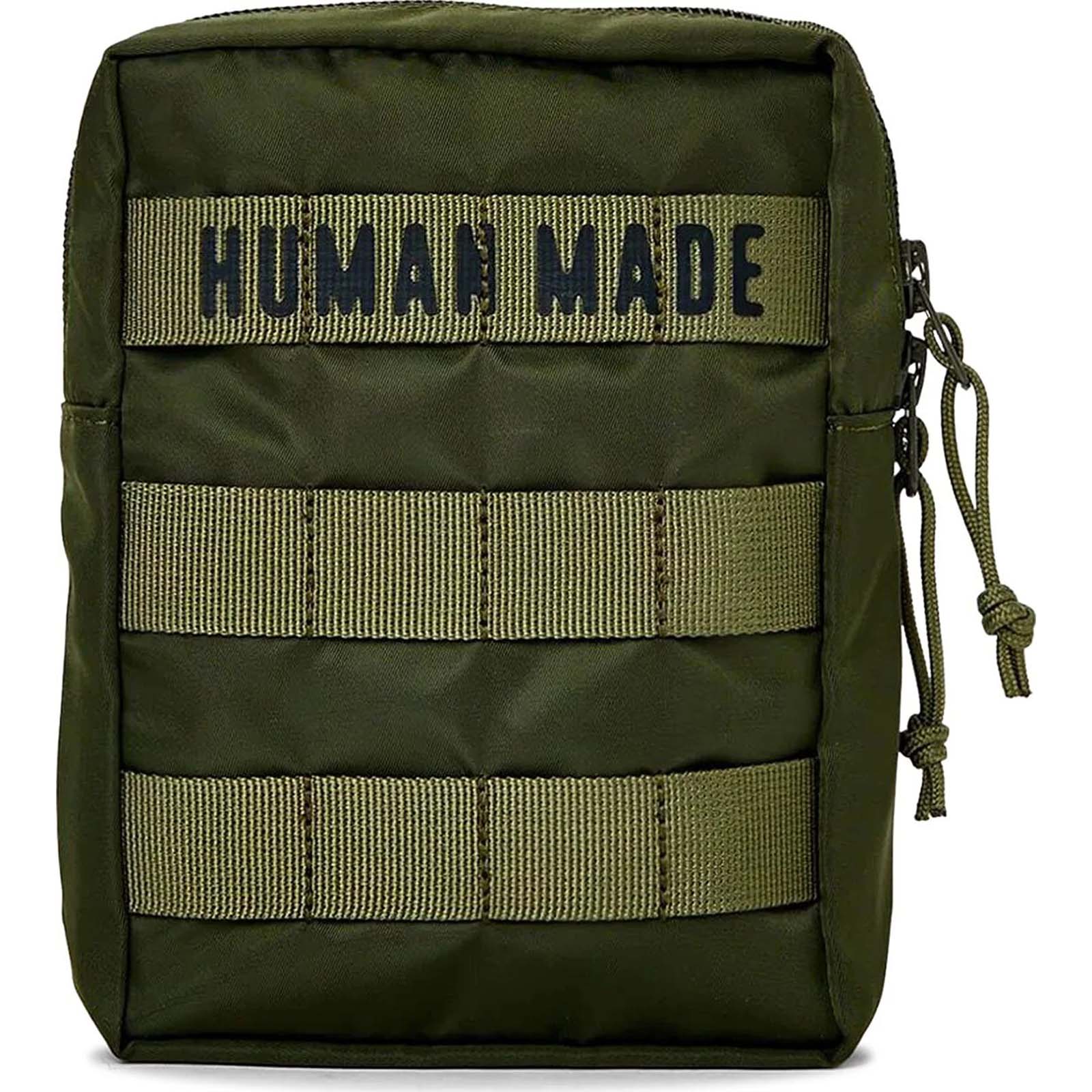 Сумка Human Made Military Pouch № 2, зеленый - фото