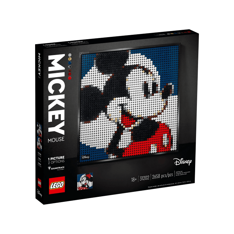 Конструктор Disney's Mickey Mouse 31202 LEGO Art lego 41964 mickey mouse