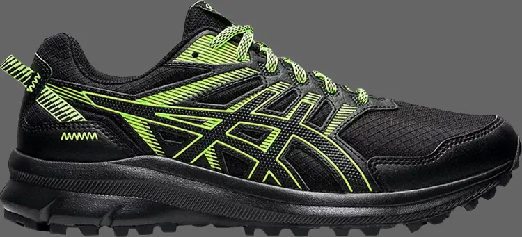 

Кроссовки trail scout 2 'black hazard green' Asics, черный