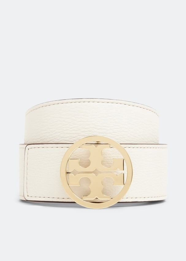 

Ремень TORY BURCH Miller reversible belt, белый