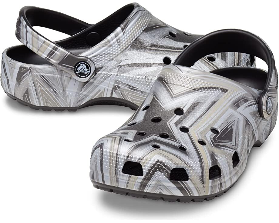 

Сабо Classic Clog - Glitter Crocs, черный