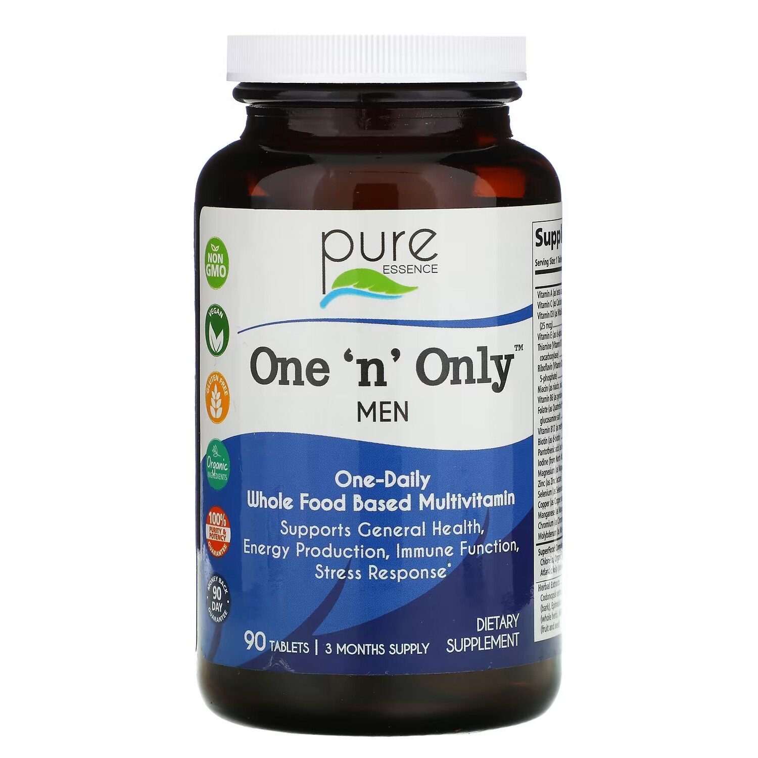 

Мультивитамины и Минералы Pure Essence One 'n' Only Men, 90 таблеток