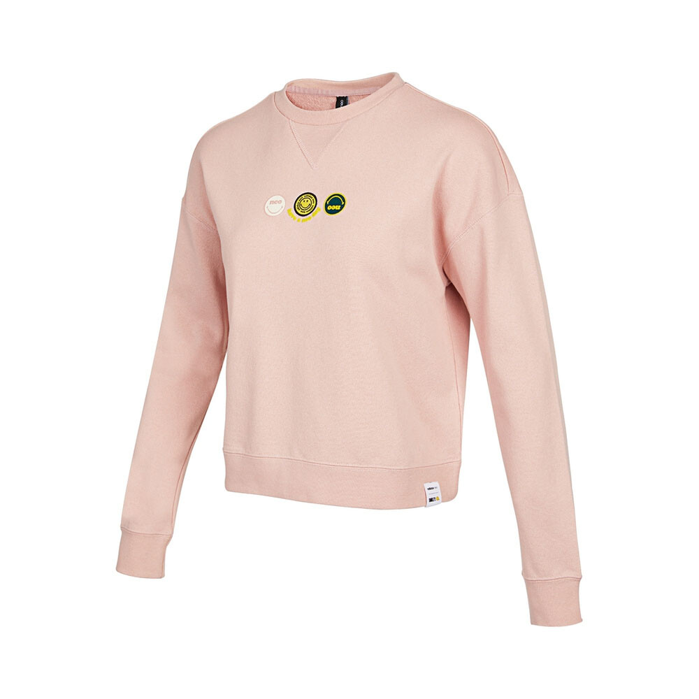 

Свитшот Adidas Neo х Smiley, розовый