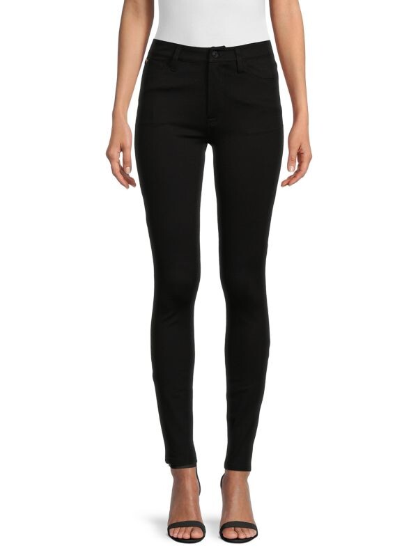 

Джинсы-скинни до щиколотки с высокой посадкой blair Hudson Black