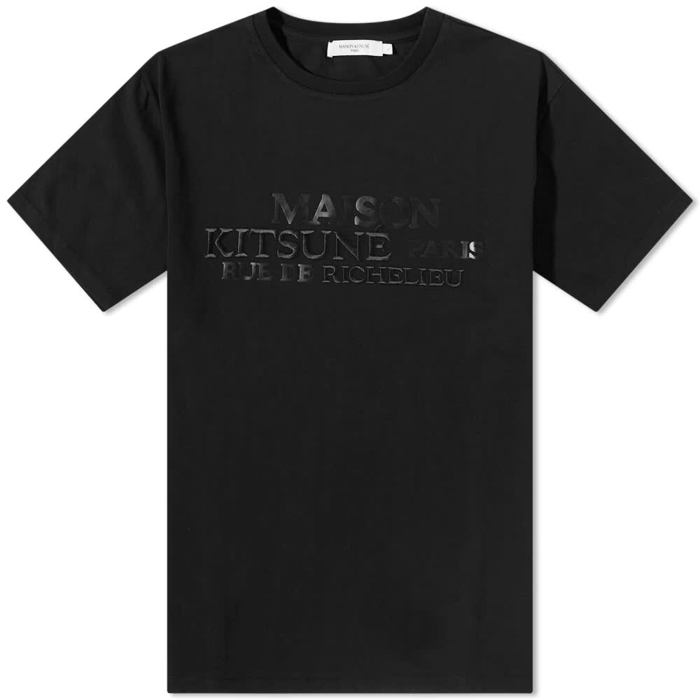 

Футболка Maison Kitsune Rue Richelieu Relaxed Tee