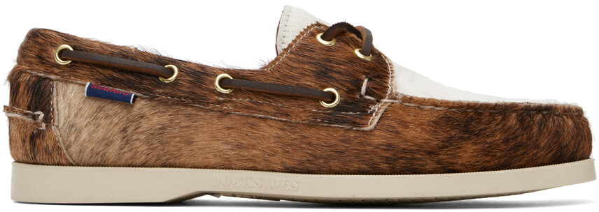 

Коричневые мокасины Docksides Portland Raw Sebago