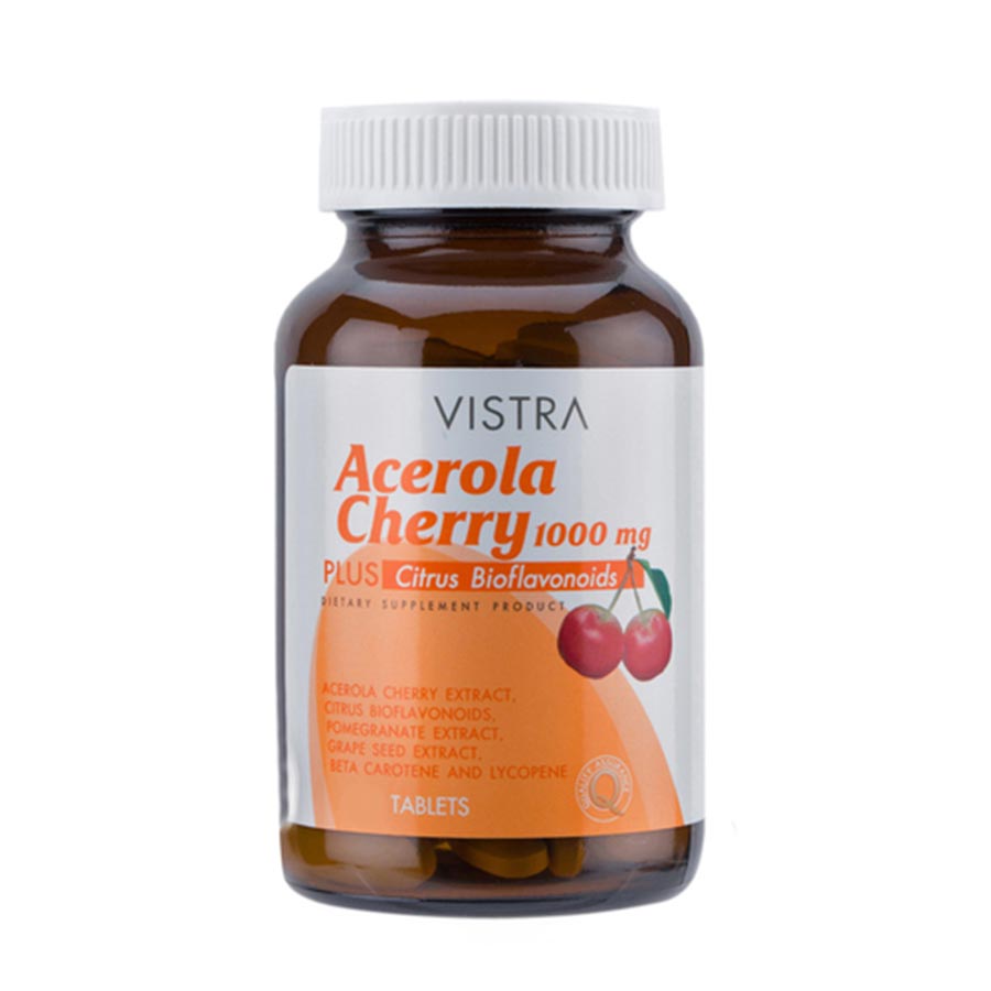 Пищевая добавка Vistra Acerola Cherry 1000 mg & Citrus Bioflavonoids Plus, 3 банки по 150 таблеток