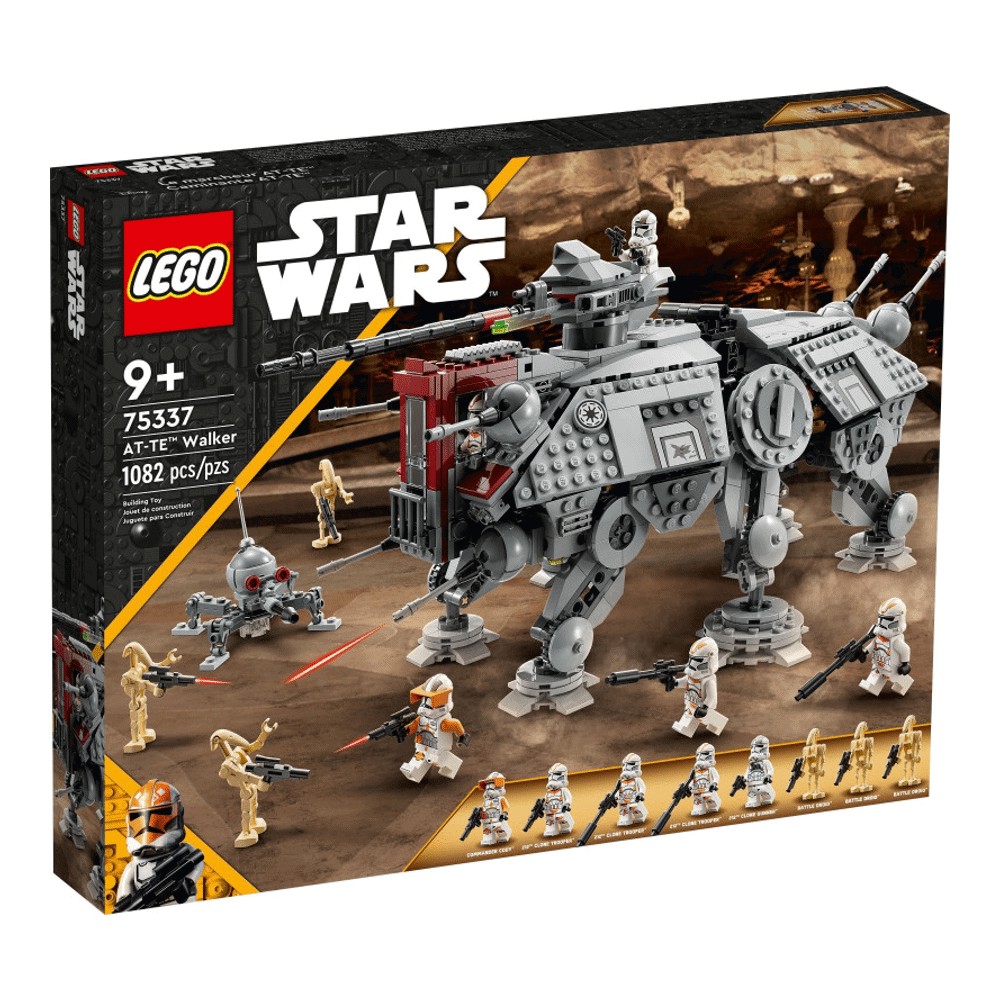 конструктор lego star wars 75337 at te 75337 Конструктор LEGO Star Wars 75337 Шагоход AT-TE