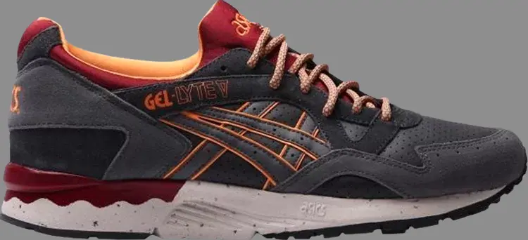 

Лимитированные кроссовки gel lyte 5 'outdoor pack - dark grey burgundy' Asics, серый