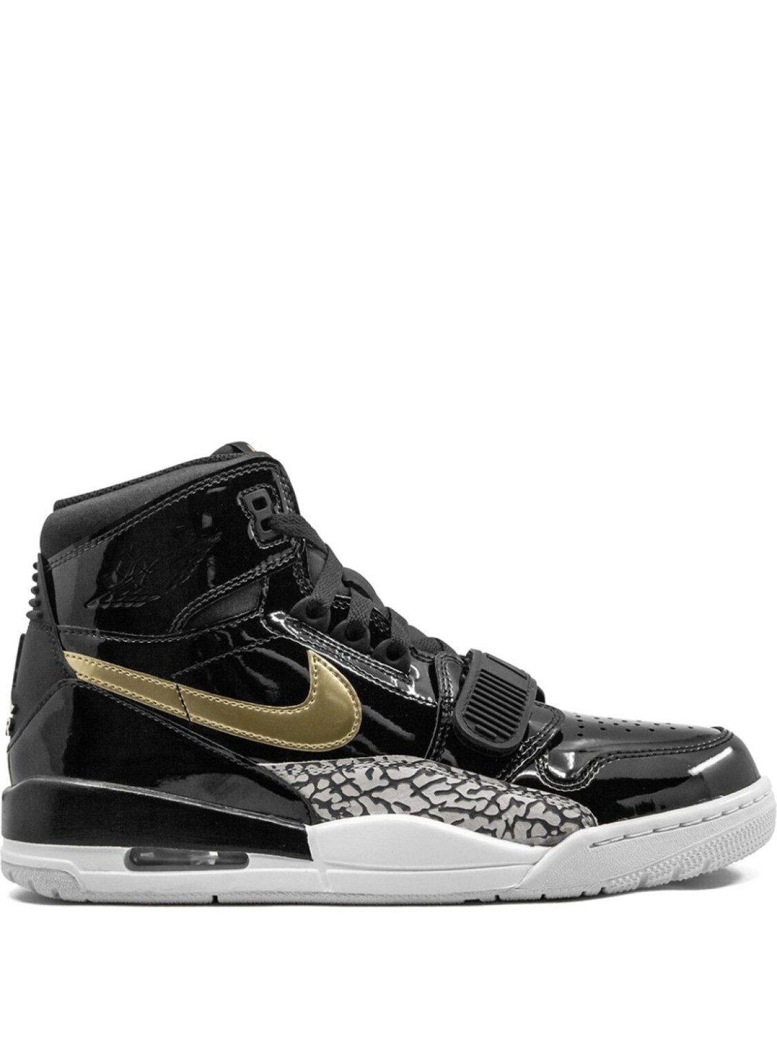 

Кроссовки Jordan Air Jordan Legacy 312, черный/золотой/серебристый