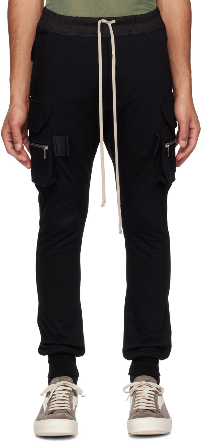 

Черные брюки карго Mastodon Rick Owens, Черный