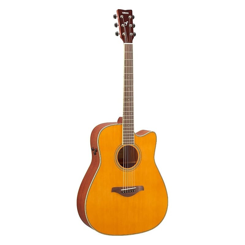

Yamaha FG-TA TransAcoustic Dreadnought 2022 Vintage Natural