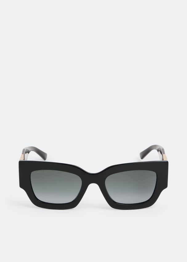Солнечные очки JIMMY CHOO Nena sunglasses, черный солнечные очки jimmy choo auri sunglasses черный