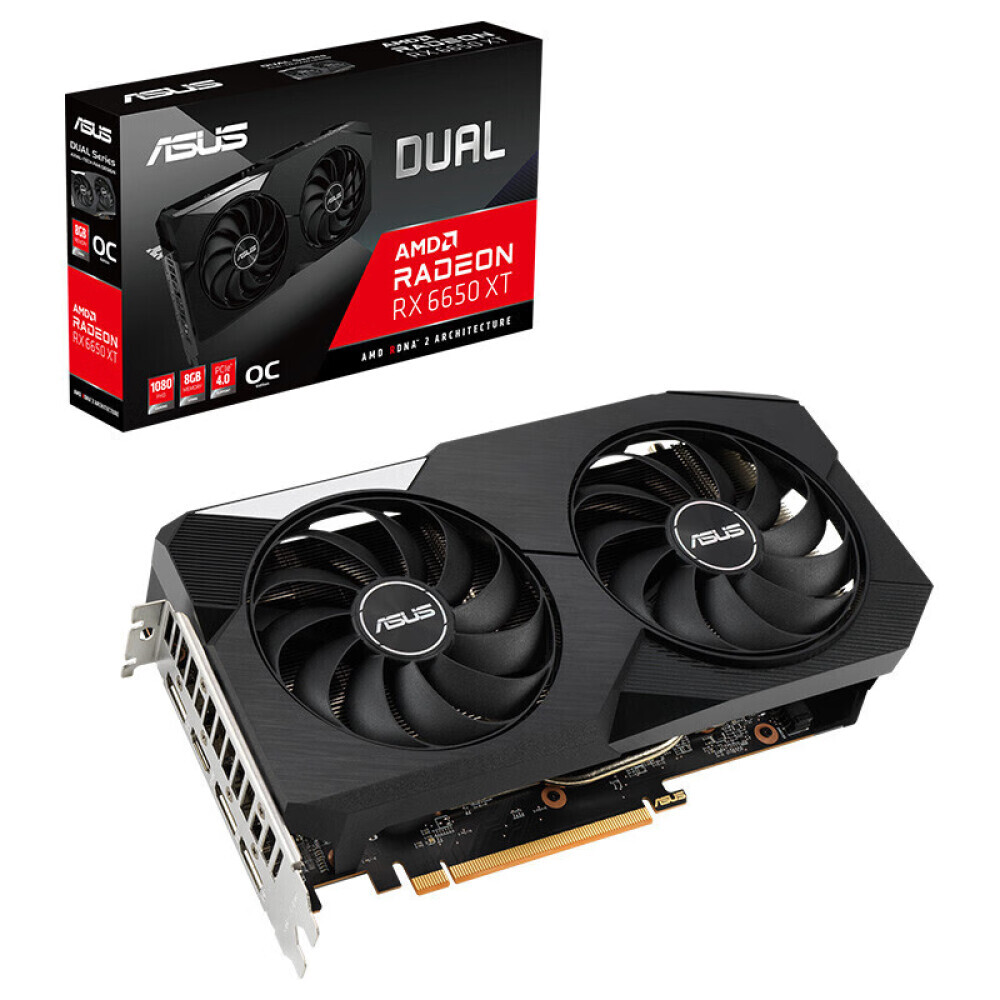 

Видеокарта игровая Asus AMD Radeon DUAL RX 6650 XT 8GB