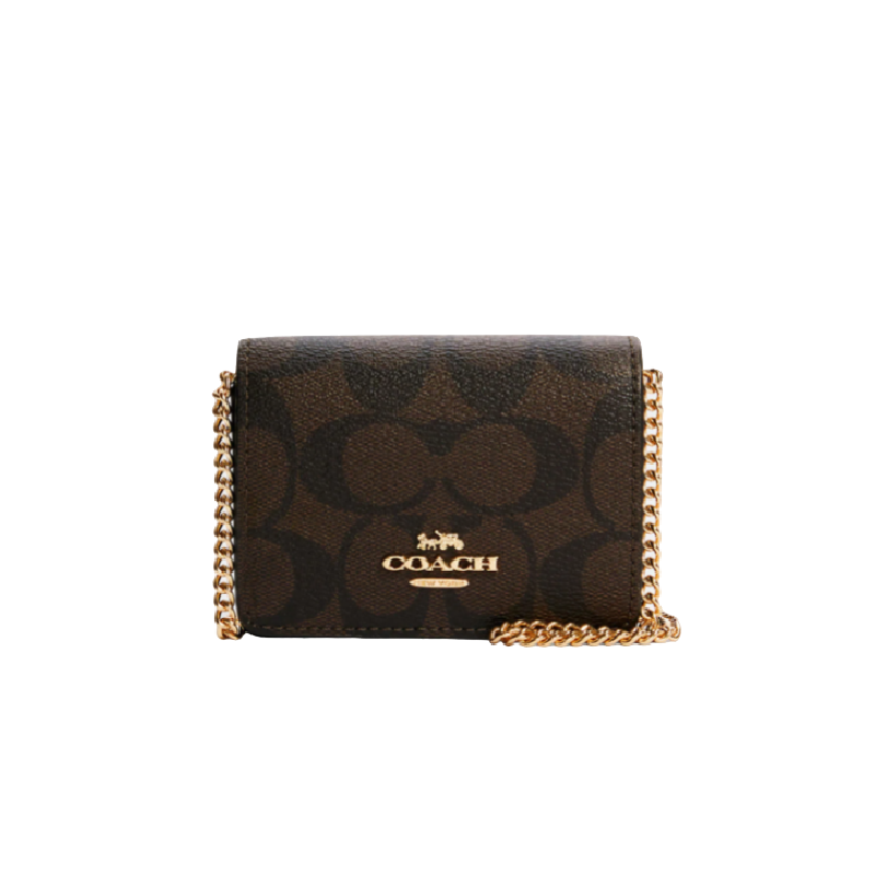 Coach Outlet Mini Wallet On A Chain CDEK.Shopping