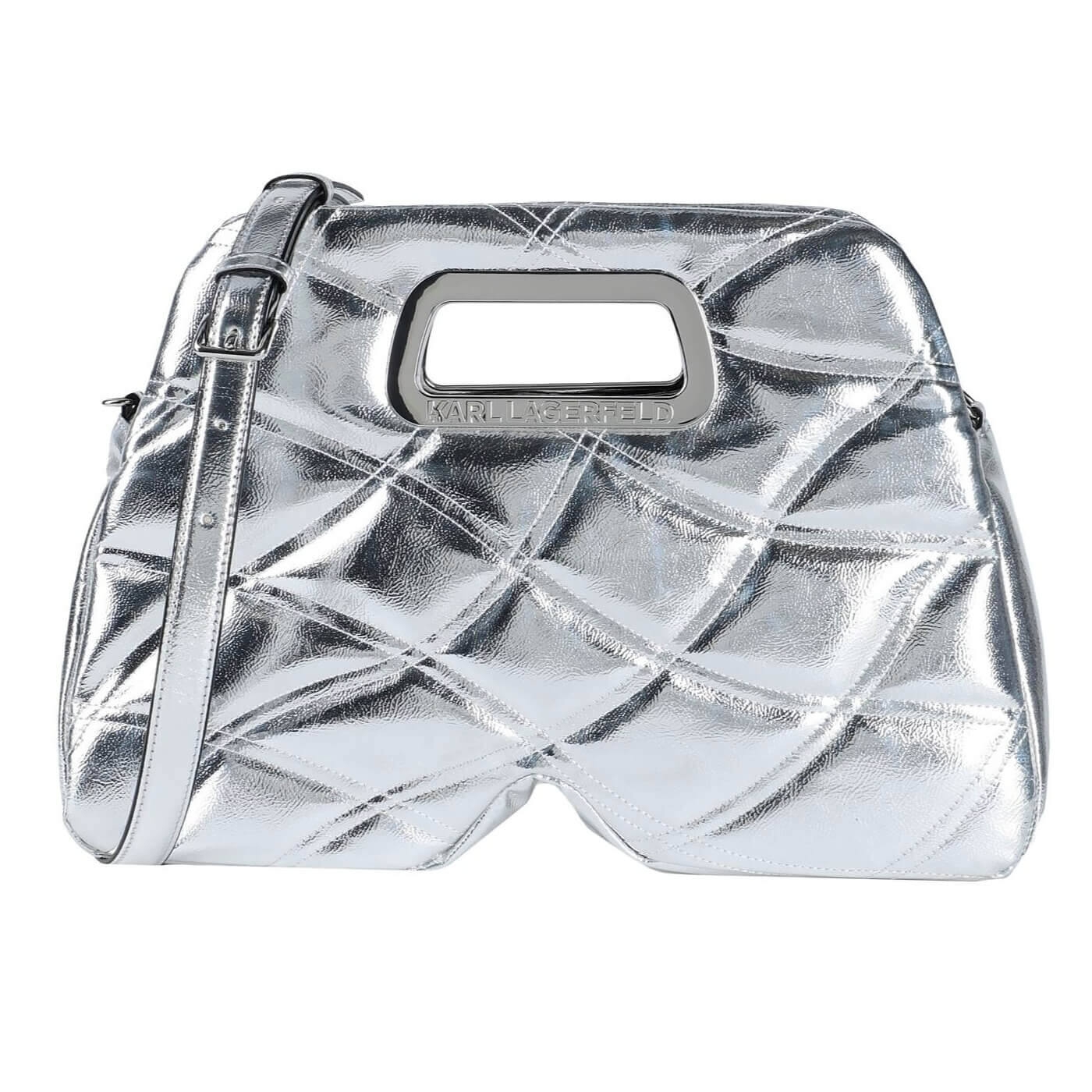 

Сумка Karl Lagerfeld K/Kloud Metallic Large, серебристый