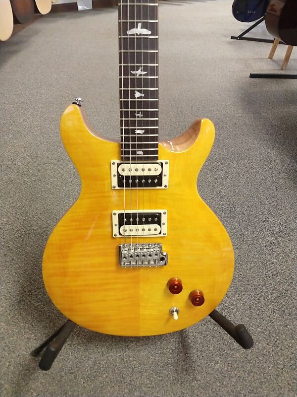 

Новый PRS Paul Reed Smith SE Santana желтого цвета Santana с сумкой PRS SE Gigbag