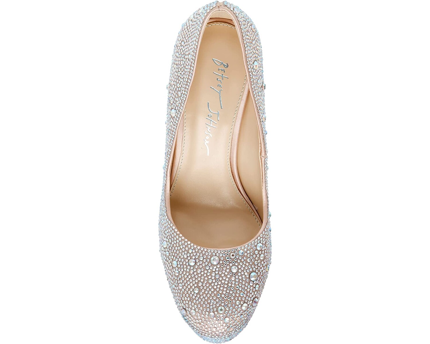 

Туфли на каблуках Bliss Blue by Betsey Johnson, горный хрусталь