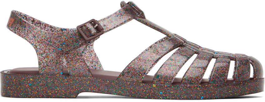 

Черные сандалии Melissa Edition Posession Collina Strada