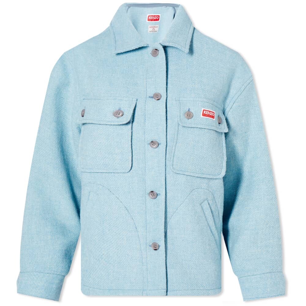 

Рубашка Kenzo Wool Overshirt