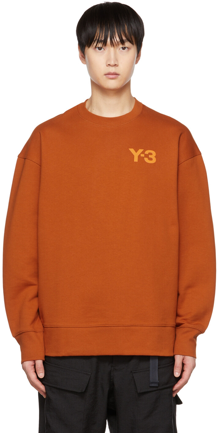 

Оранжевая классическая толстовка Y-3