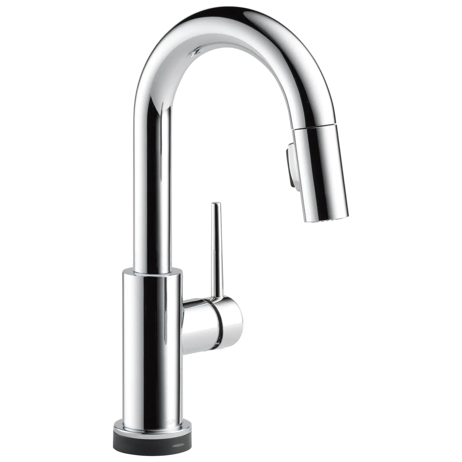 Выдвижной кран Delta Trinsic Prep Faucet with Touch Technology с одной ручкой, chrome кран подпитки с ручкой для buderus 19928637 19928637a