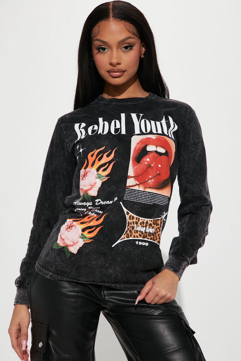 

Футболка Fashion Nova 22023101267, черный