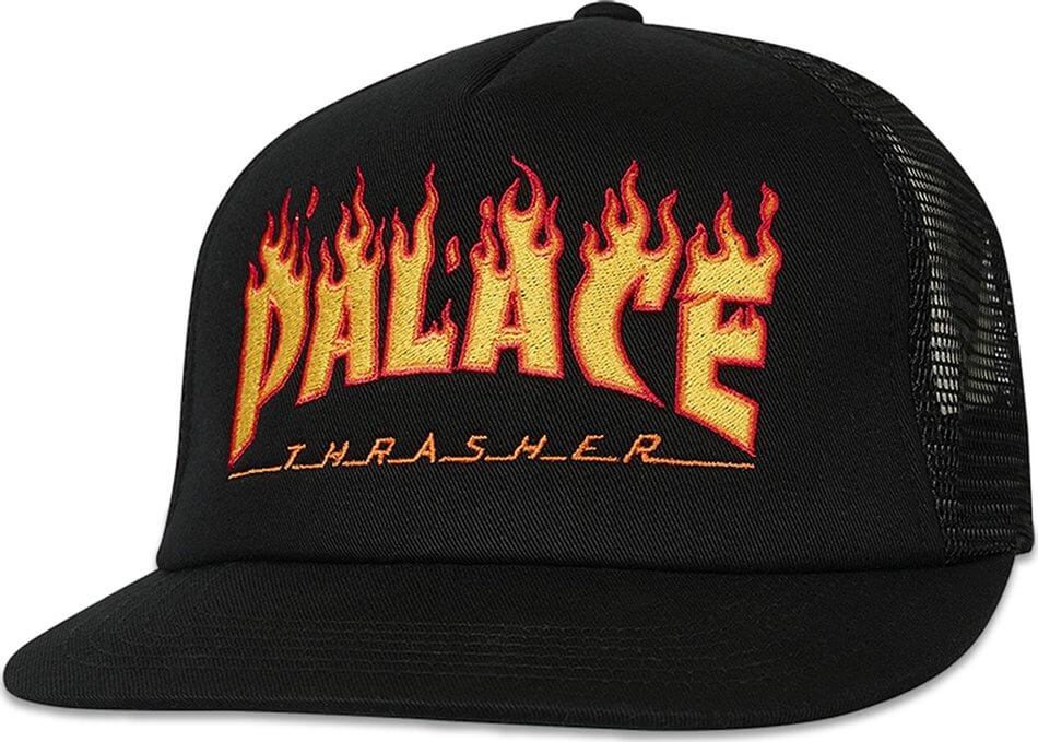 Кепка Palace x Thrasher, черный