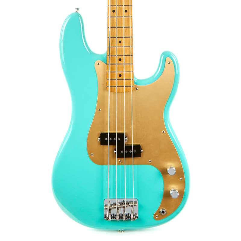 

Бас-гитара Fender Vintera '50s Precision Bass Maple - Sea Foam Green Vintera '50s Precision Bass with Maple Fretboard