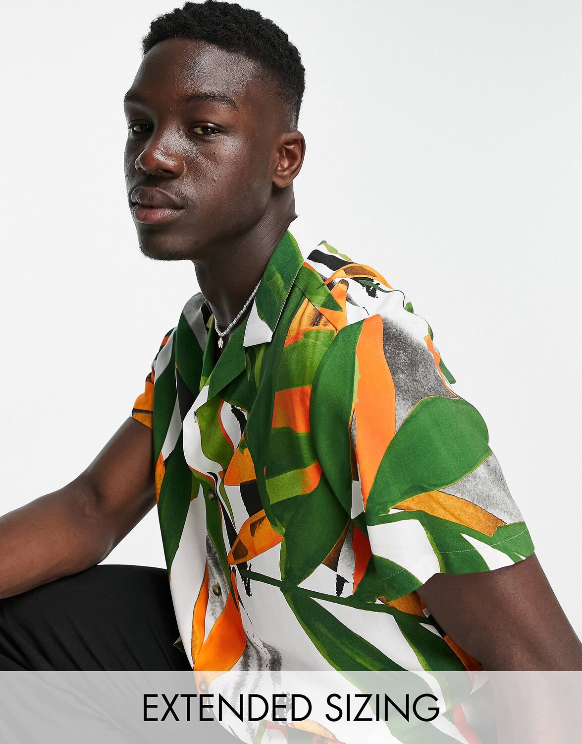 

Свободная рубашка с винтажным цветочным принтом ASOS DESIGN