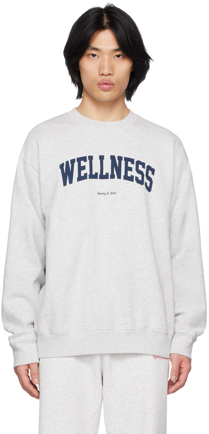 

Серая толстовка Wellness Ivy Sporty & Rich, Серый