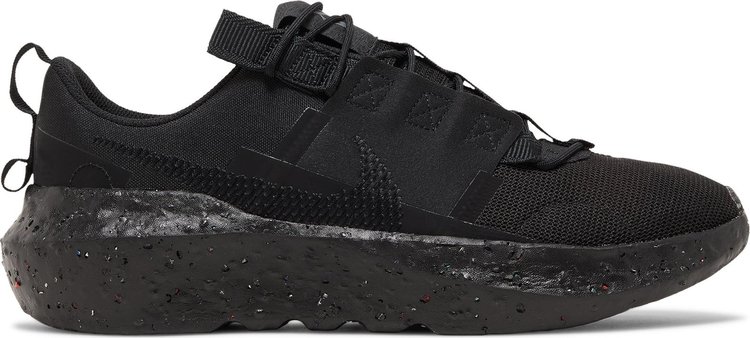 Кроссовки Nike Crater Impact 'Black Barely Volt', черный