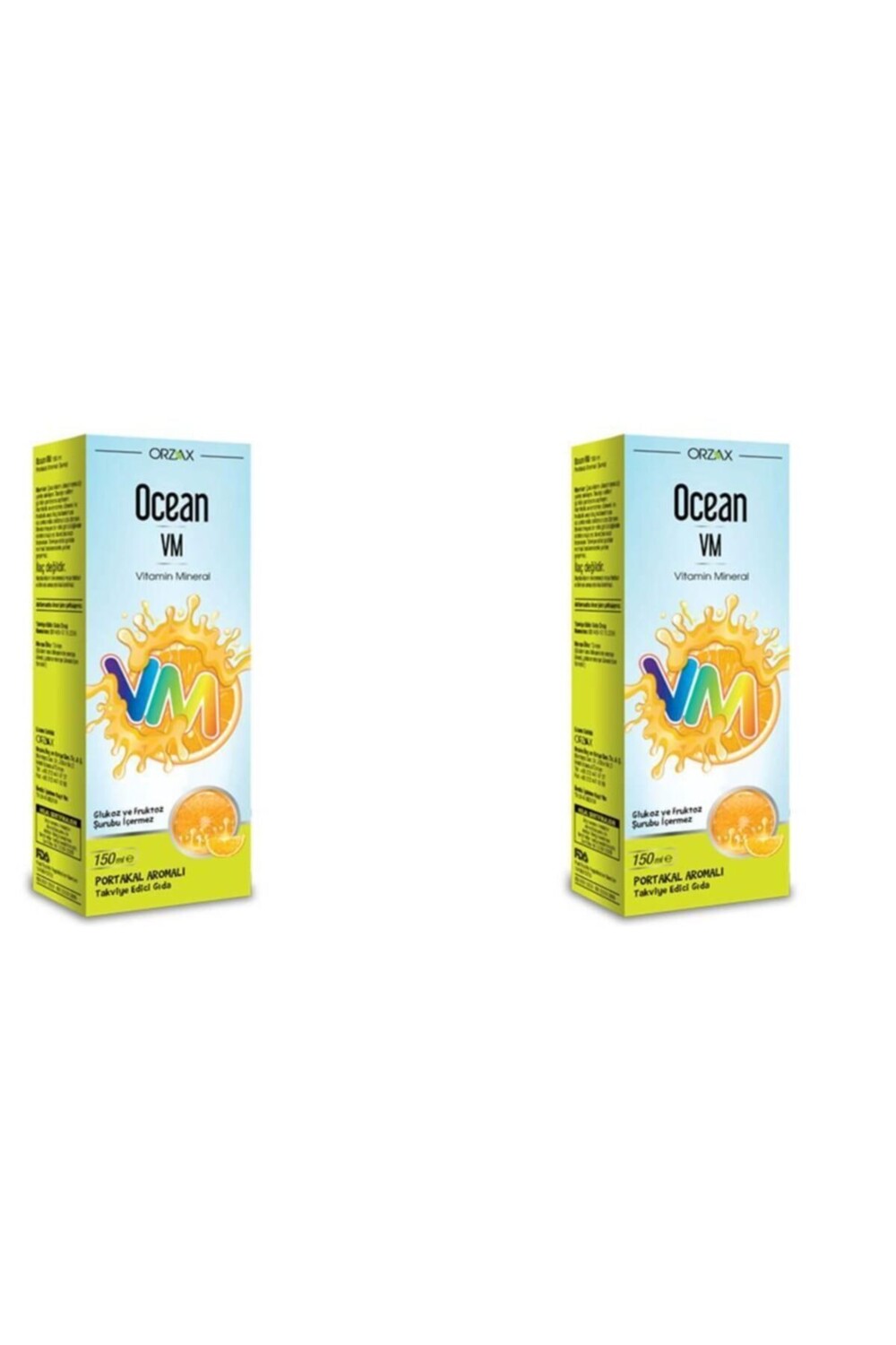 

Ocean Orzax Vm Vitamin Mineral 150 мл Апельсиновый сироп 2 упаковки