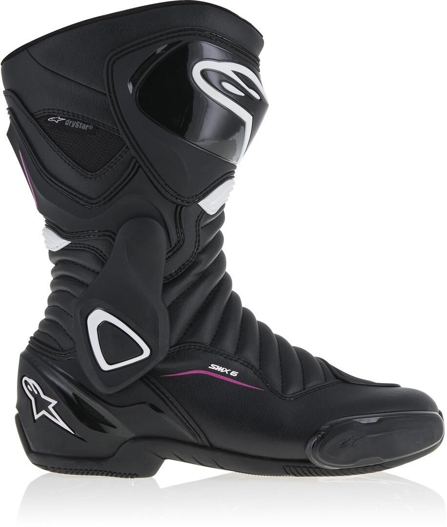 Женские мотоциклетные сапоги Alpinestars Stella SMX-6 V2 Drystar, черный/белый