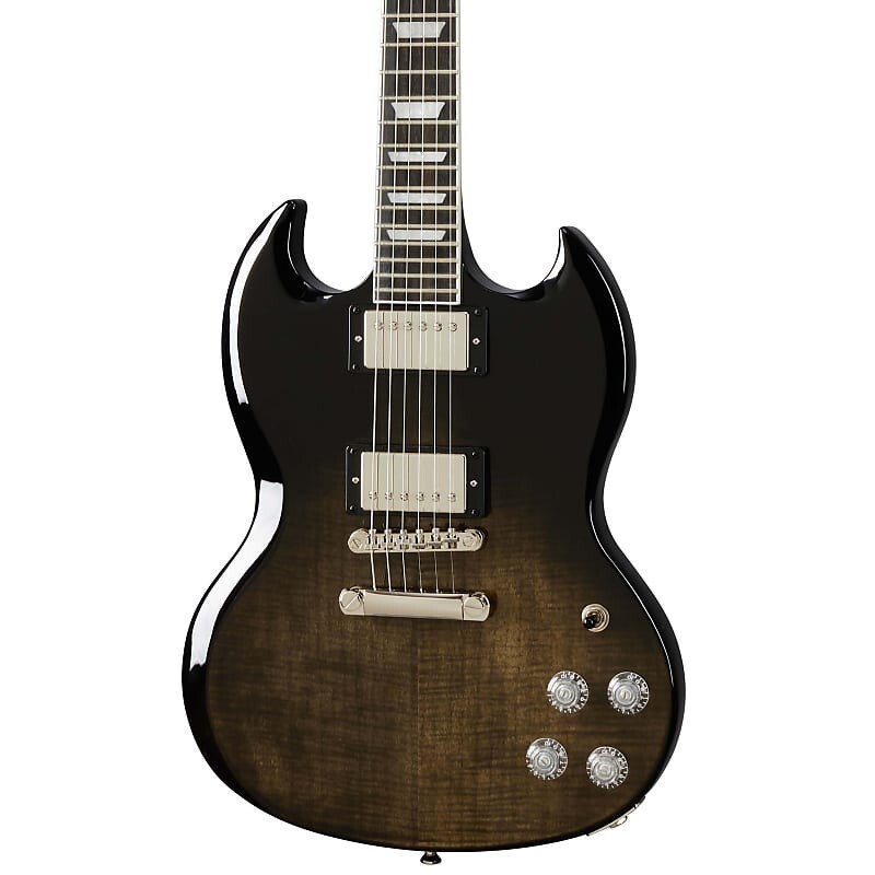 

Epiphone SG Modern Figured - Trans Black Fade