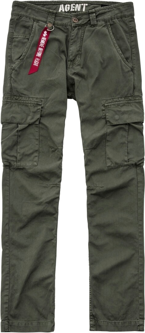 

Брюки Alpha Industries Agent, зеленый