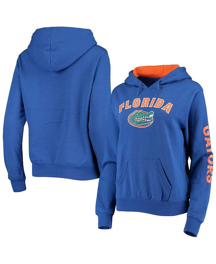 

Женский пуловер с капюшоном Royal Florida Gators Loud and Proud Colosseum, синий