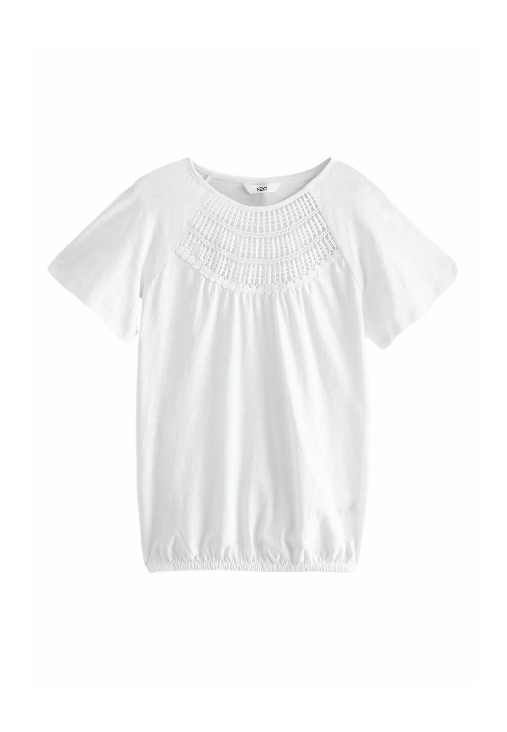 

Футболка с набивным рисунком Short Sleeve Bubblehem Regular Fit Next, белая