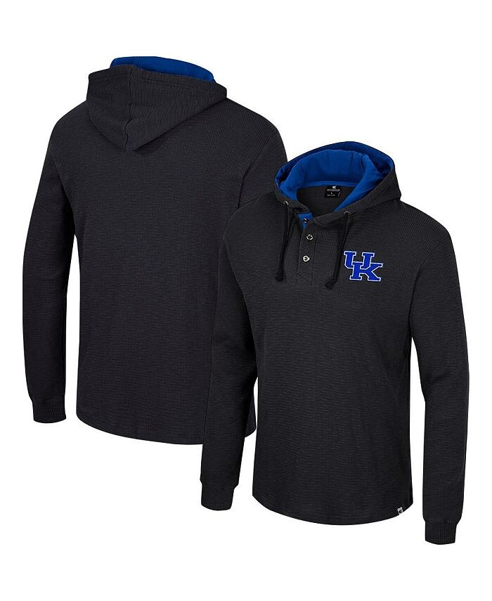 

Мужская черная термосумка с длинным рукавом Kentucky Wildcats Affirmative Thermal Hoodie Colosseum, черный