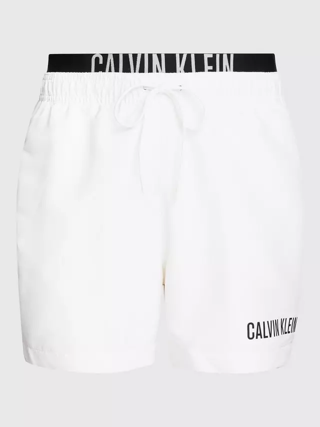 

Шорты для плавания Calvin Klein Double Waistband, белый